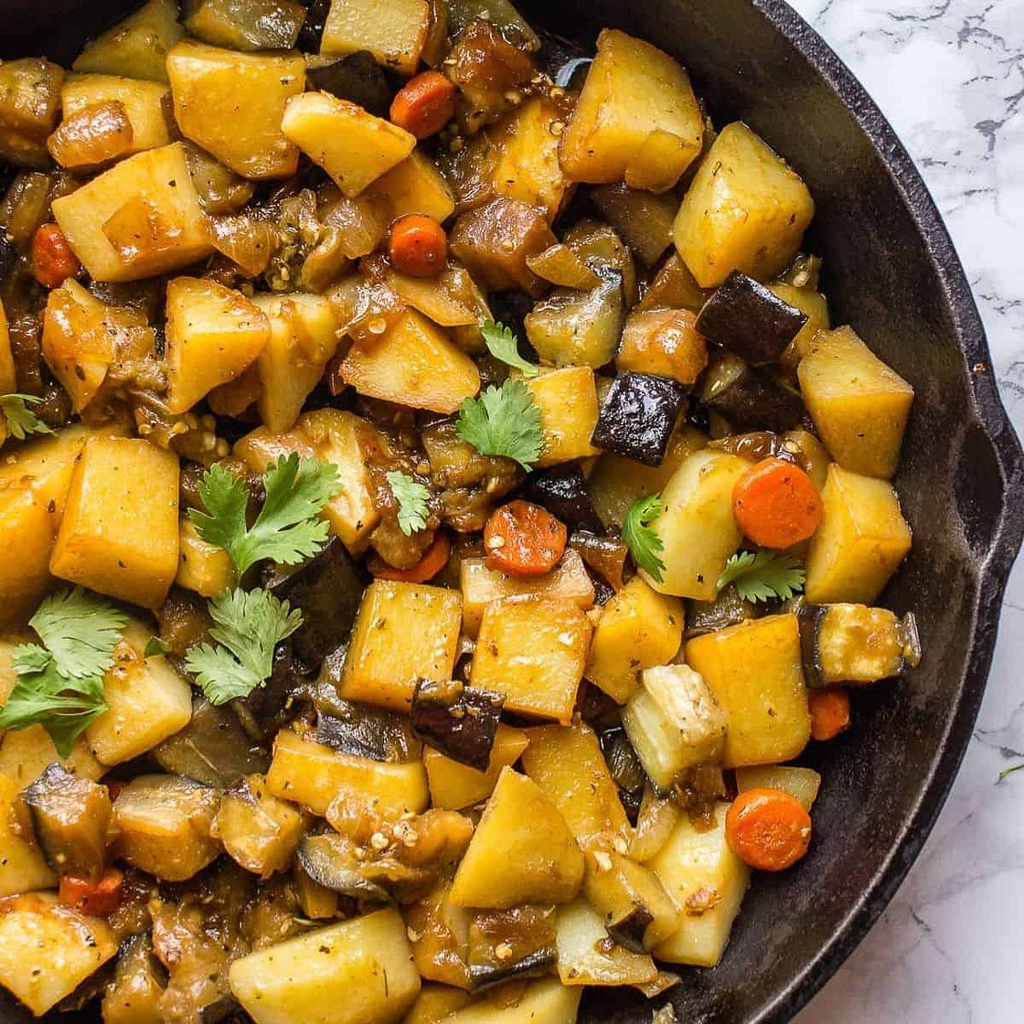 Eggplant Potato Stew Recipe
