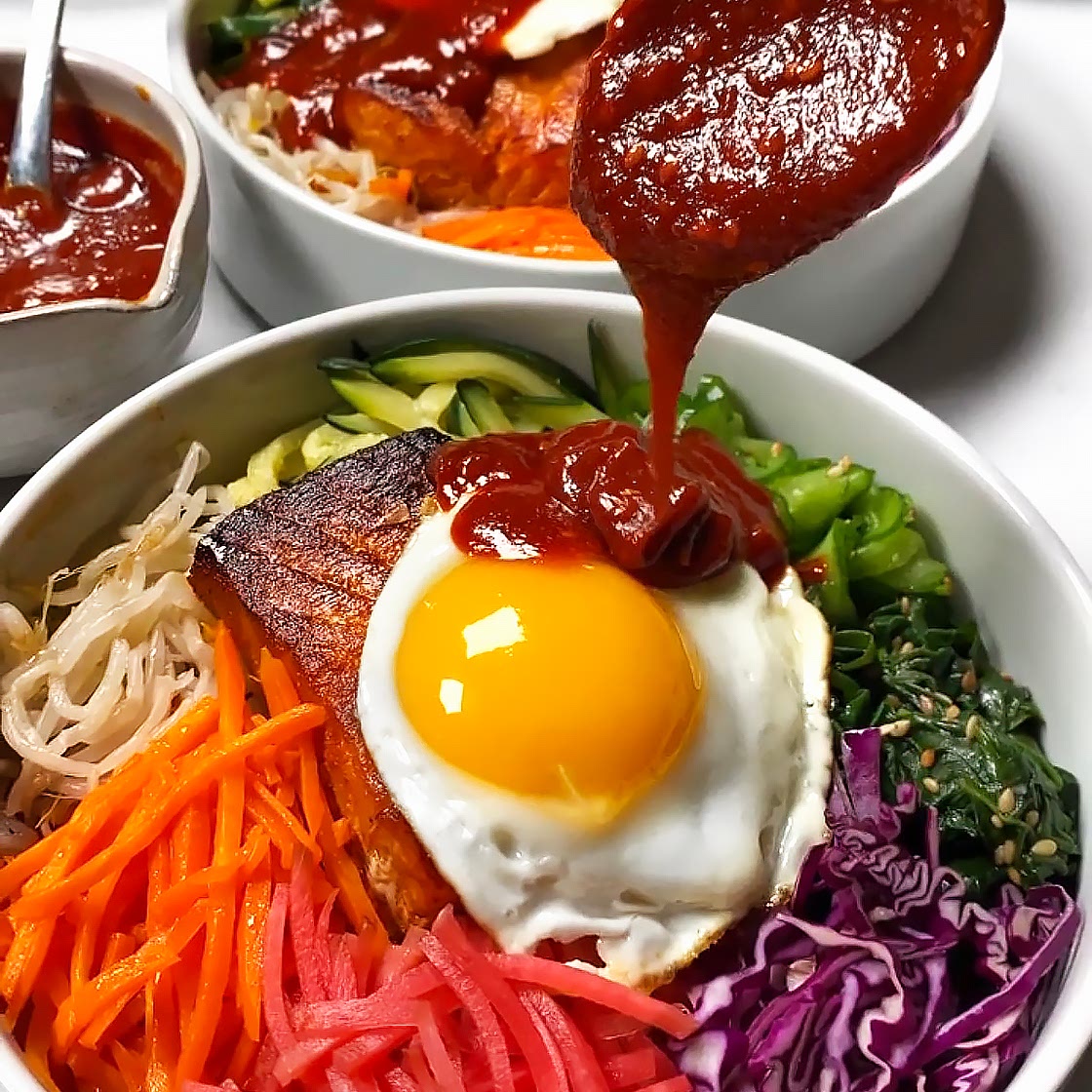 Salmon Bibimbap Recipe