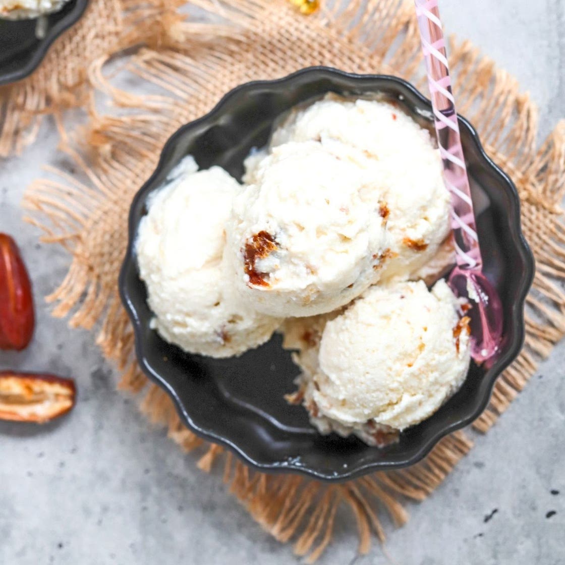 Salted Caramel Cottage Cheese Ice Cream