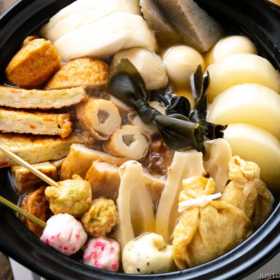 Oden (Japanese Fish Cake Stew)
