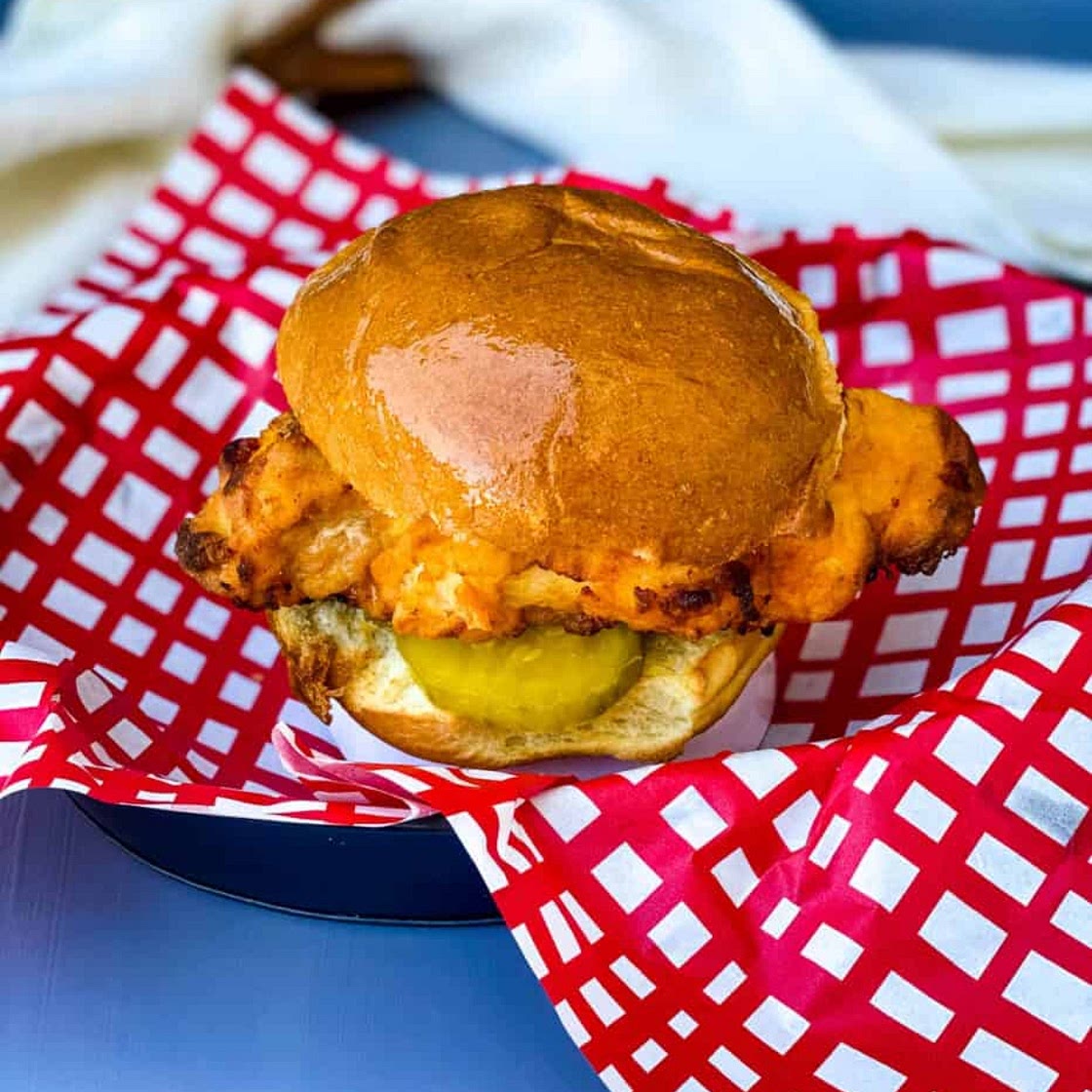 Air Fryer Chicken Sandwich (Chick-fil-A Copycat)