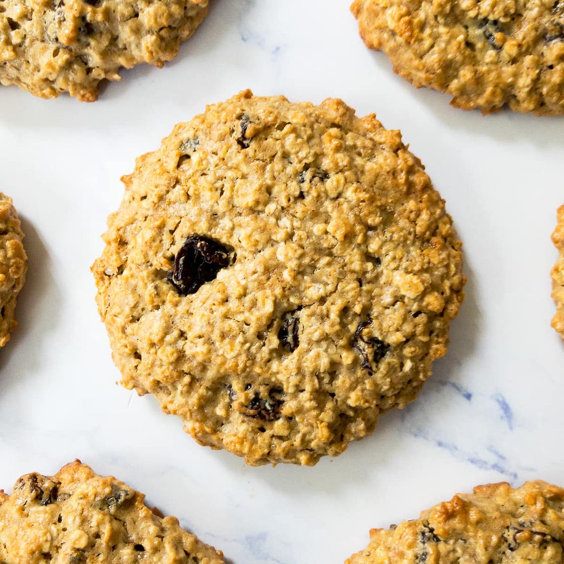 Gluten-Free Oatmeal Raisin Cookies