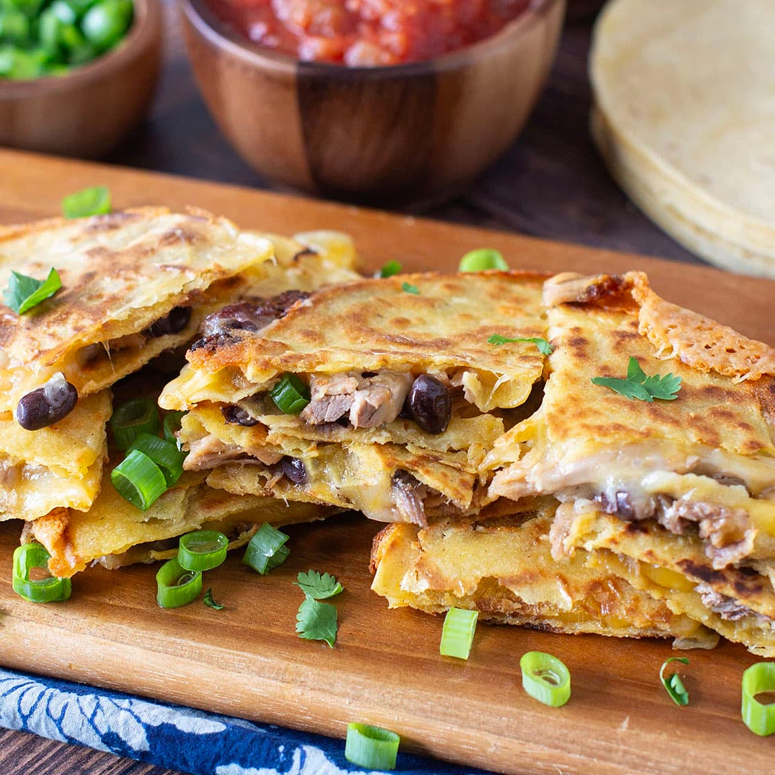 Corn Tortilla Quesadillas Recipe