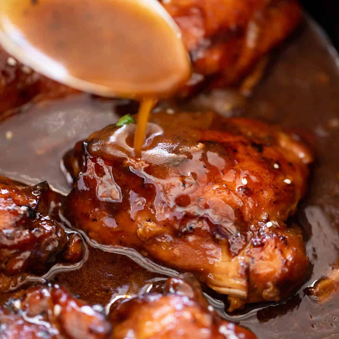 Slow Cooker Honey Garlic Chicken