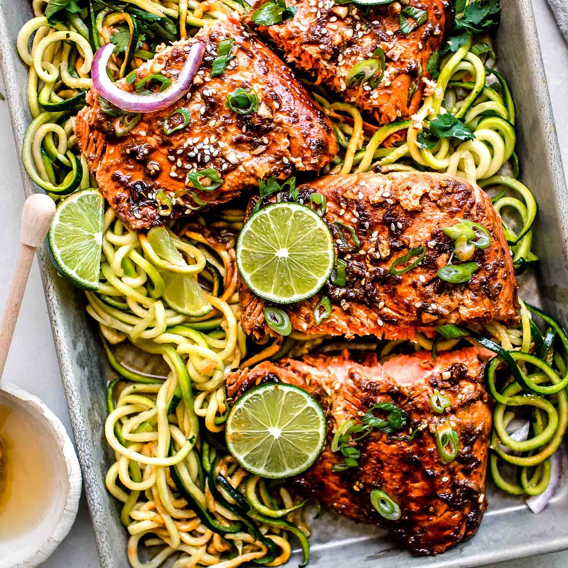 Honey Sriracha Salmon