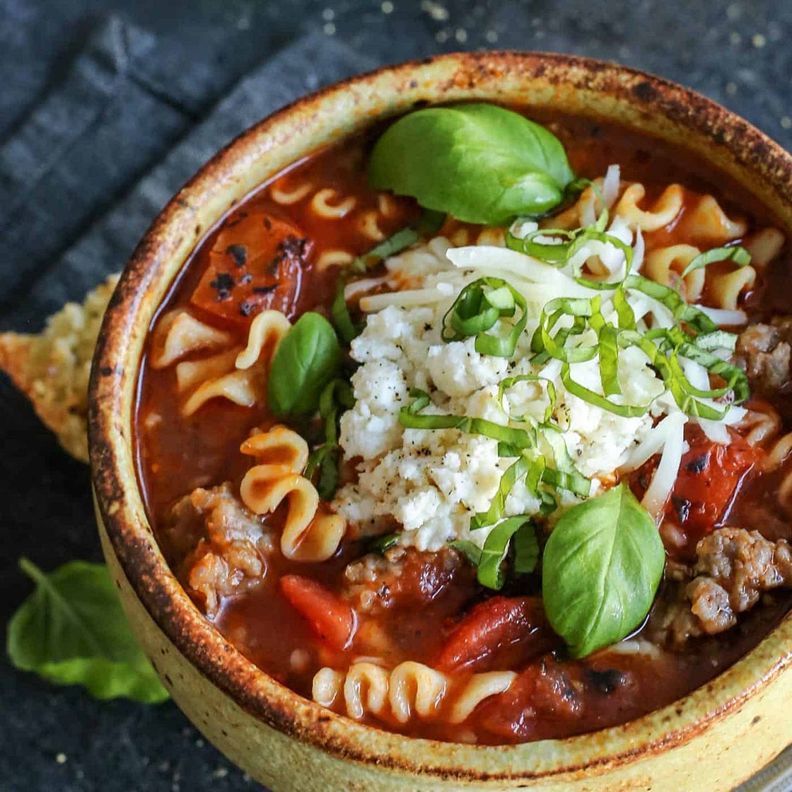 Lasagna Soup