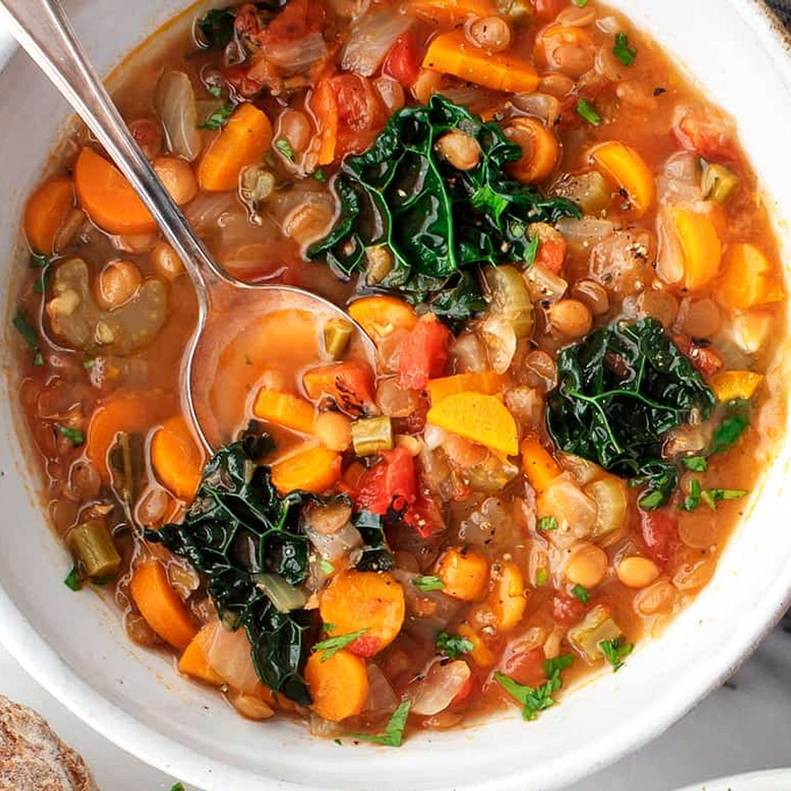 Instant Pot Lentil Soup