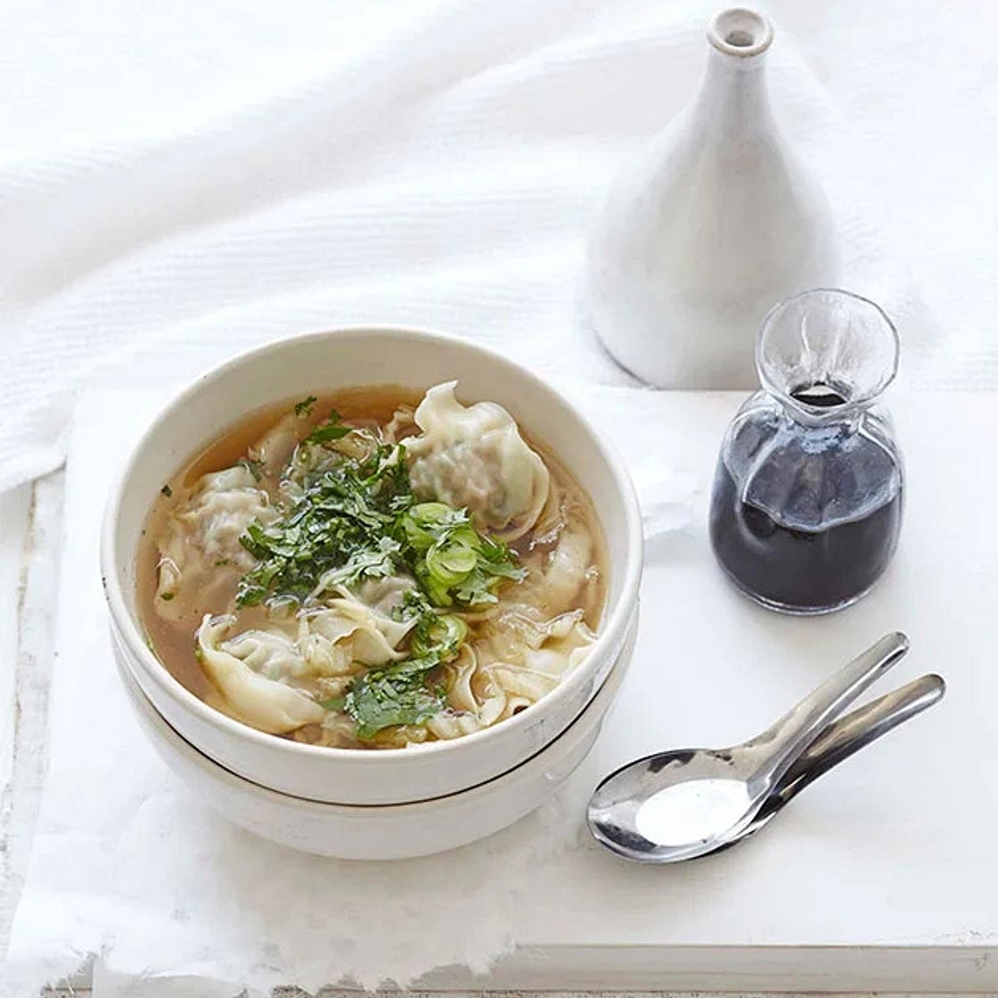 Pork wonton soup
