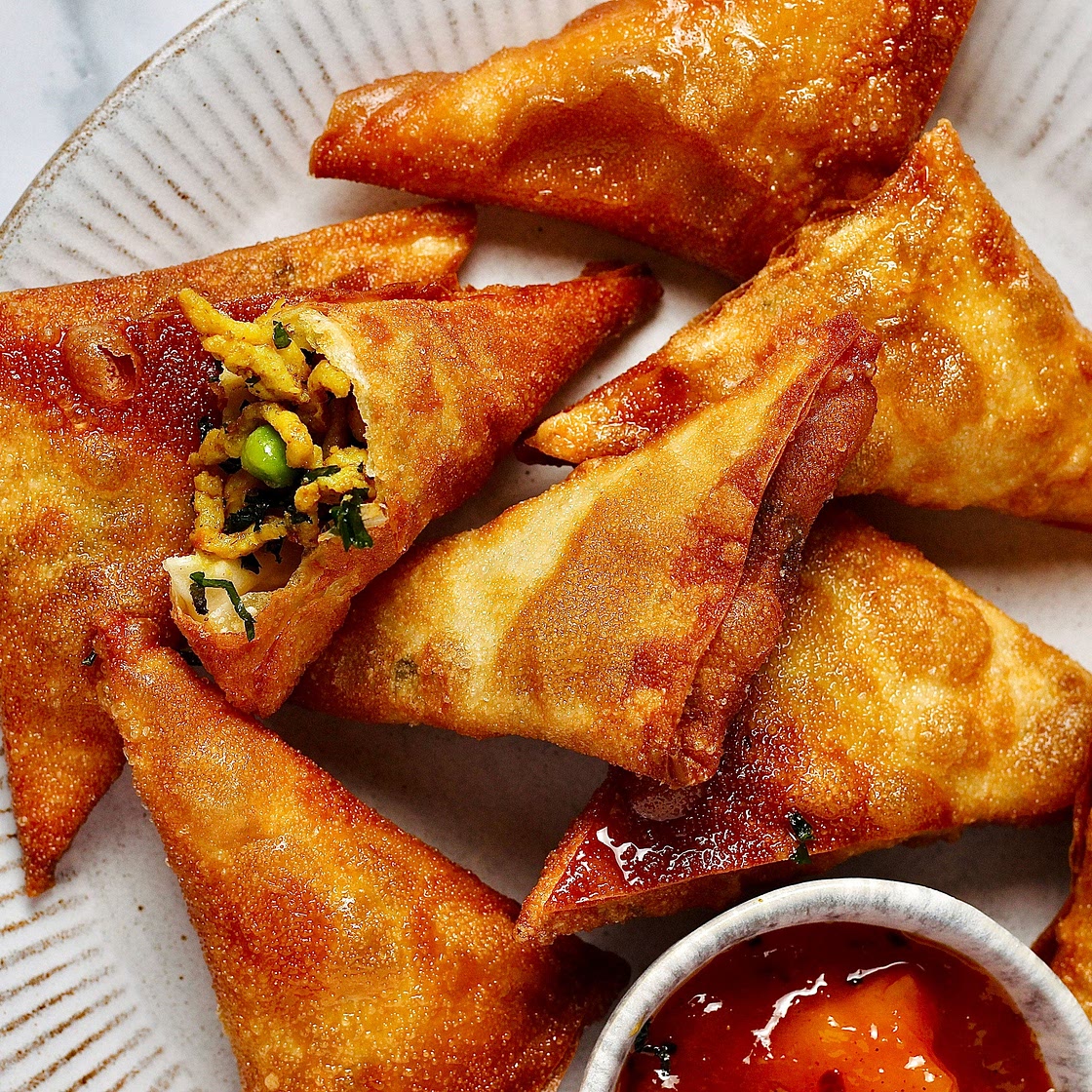 Chicken samosas