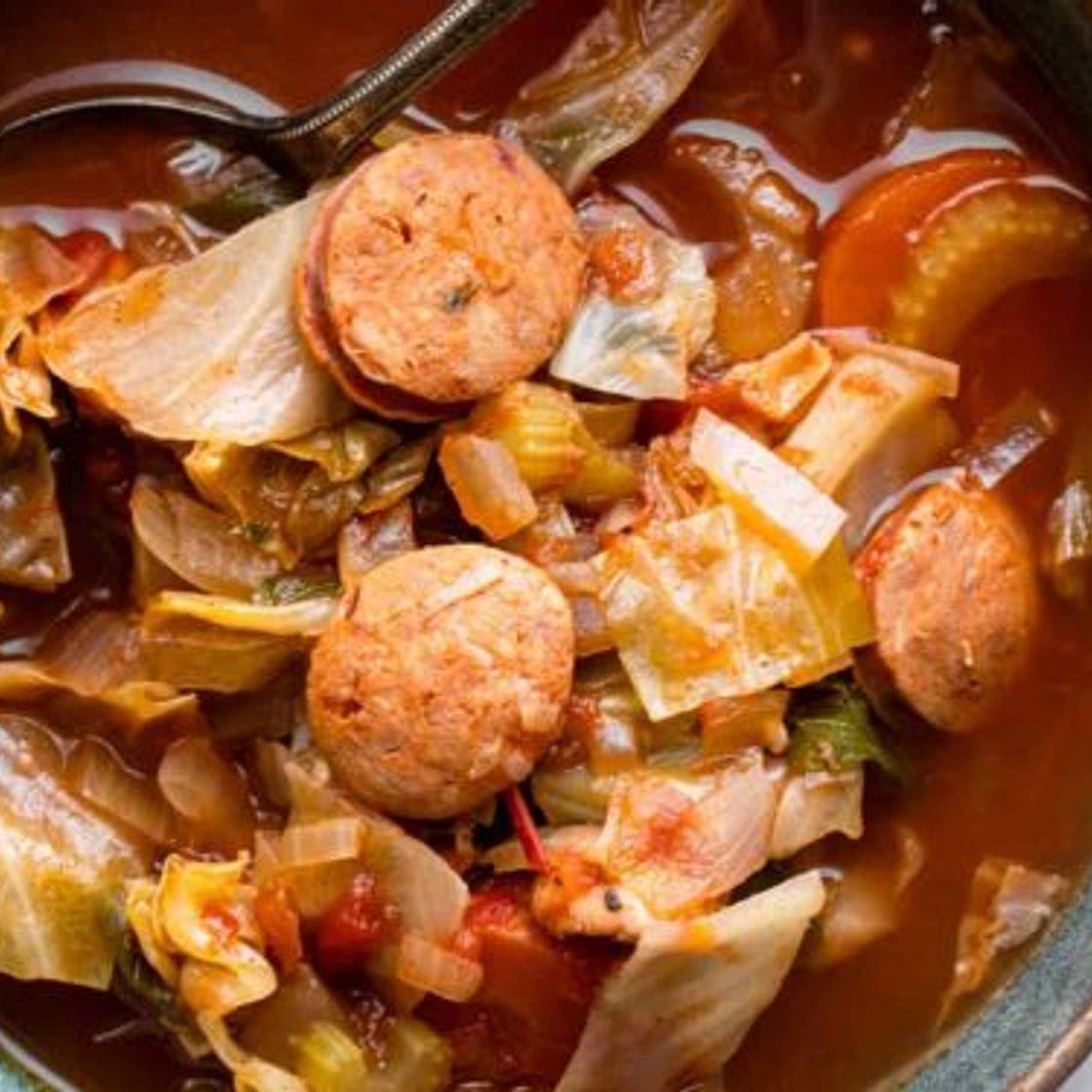 Cabbage Soup with Sausage