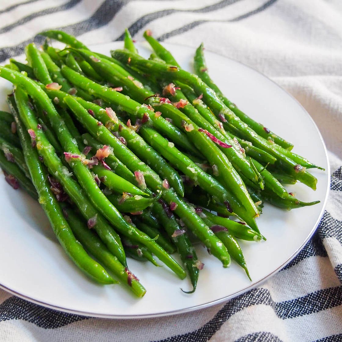 Sautéed French green beans