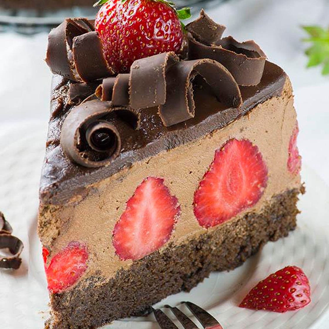 Strawberry Chocolate Cake