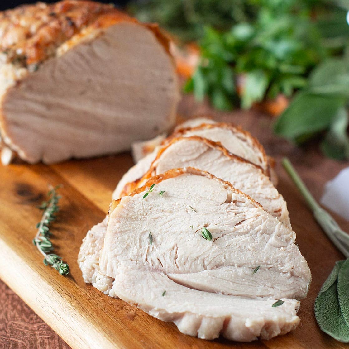 Juicy Boneless Roasted Turkey Breast Recipe