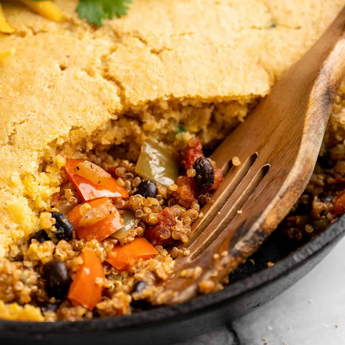 Chili Cornbread Casserole