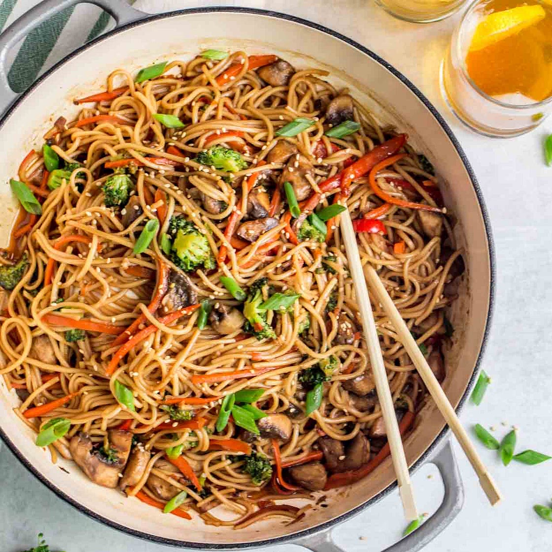 Vegetable Lo Mein Recipe