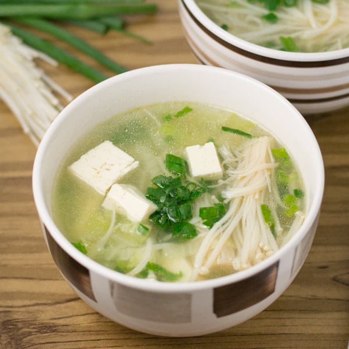 Vegetable Tofu Soup