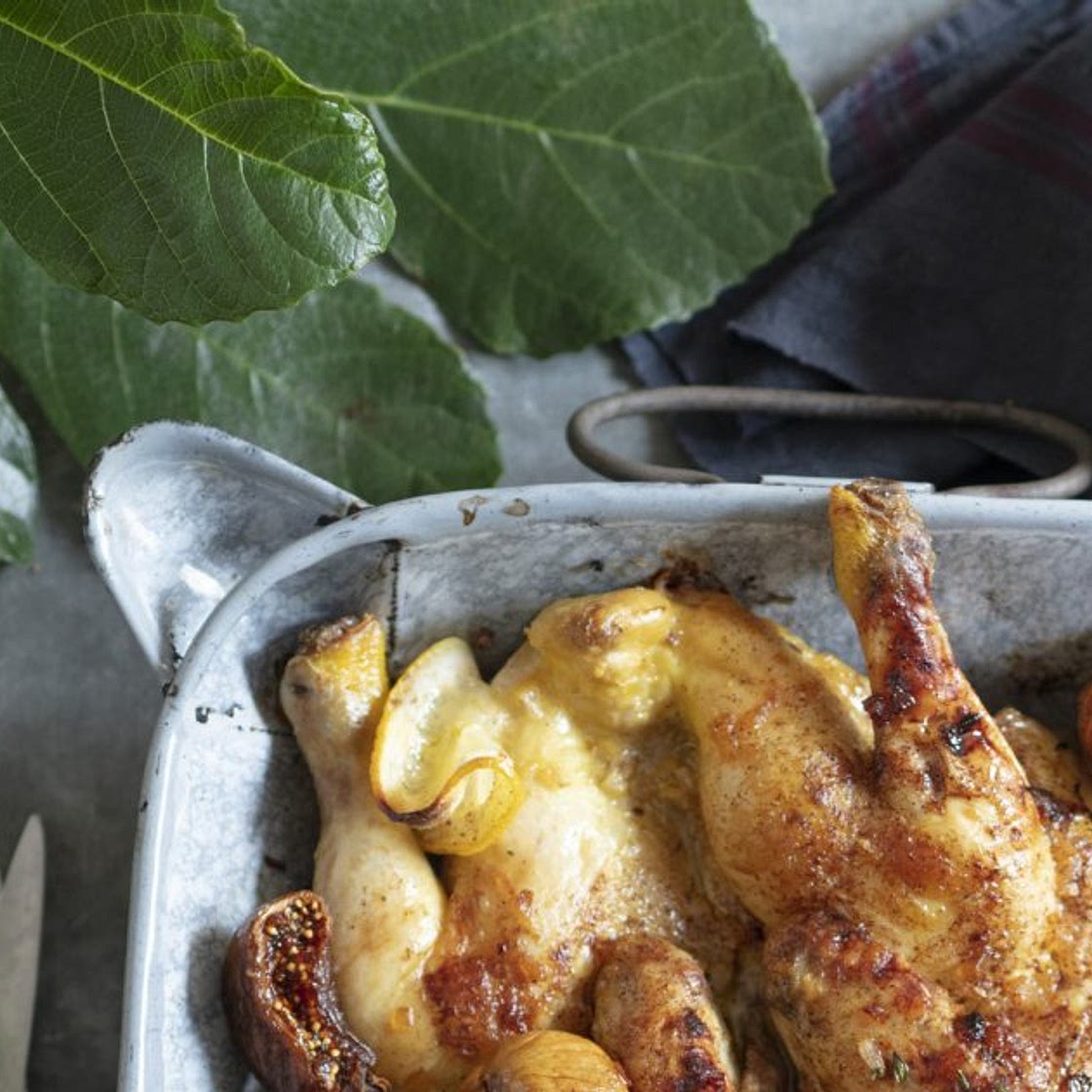 Coquelet aux figues