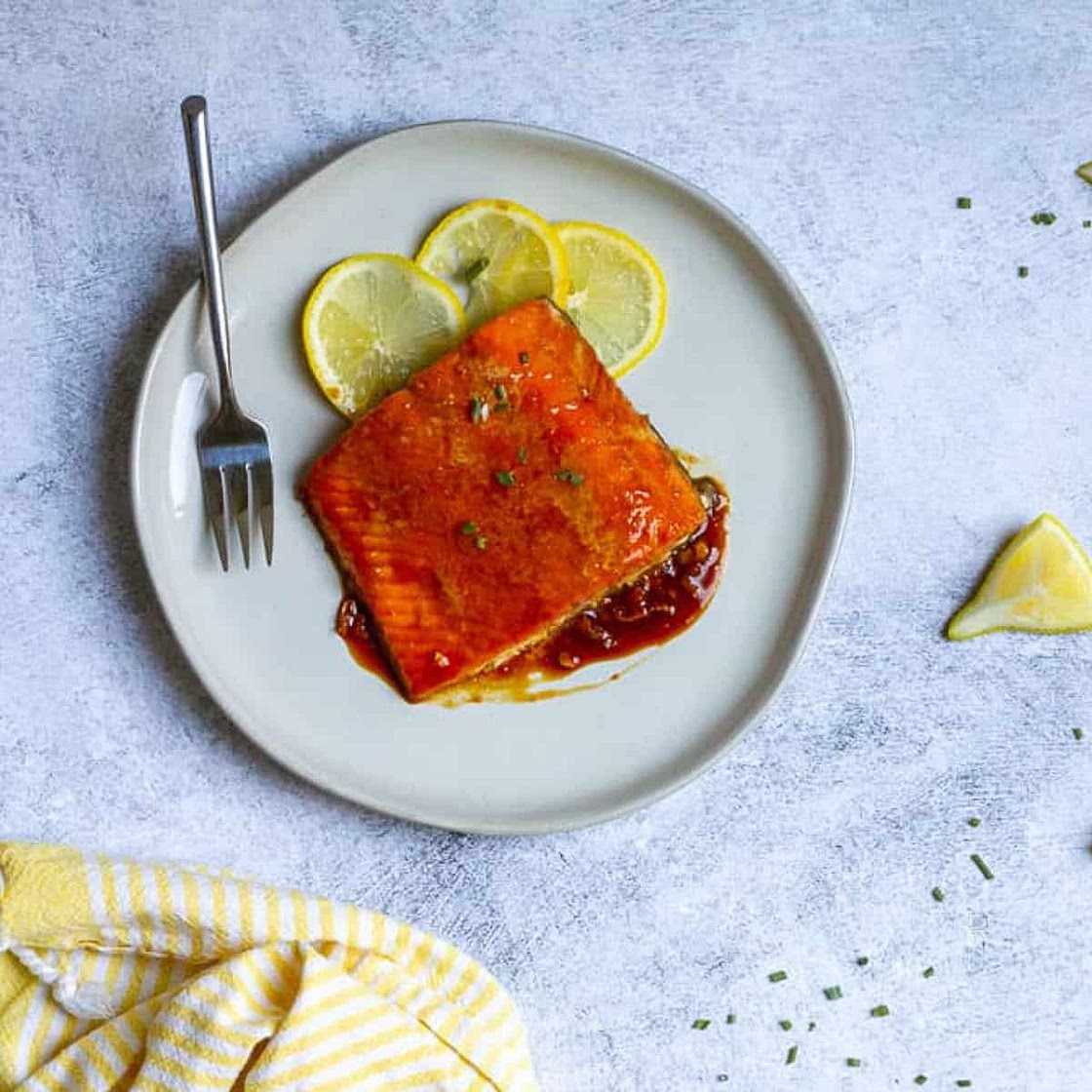 Whiskey Glazed Salmon