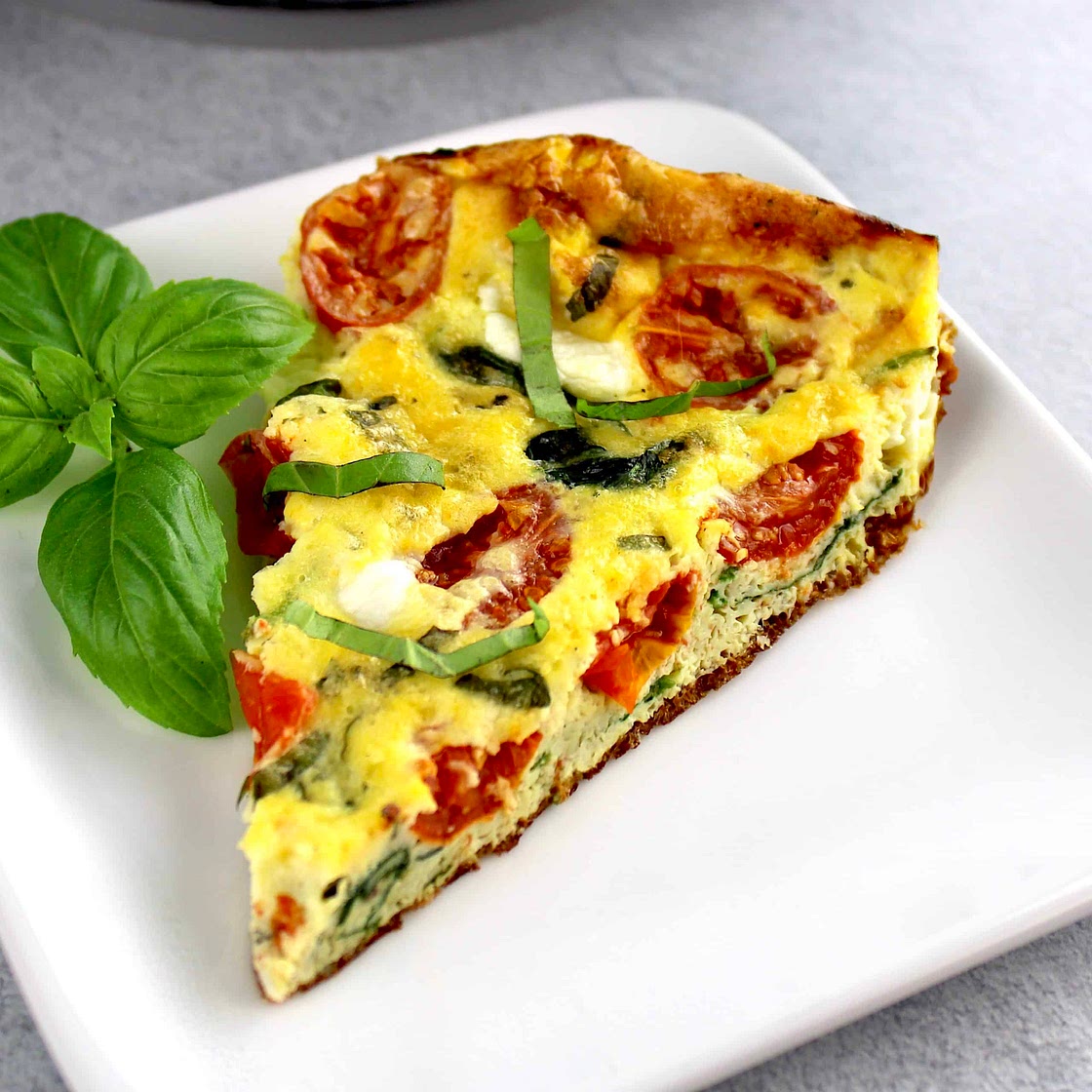 Easy Caprese Frittata