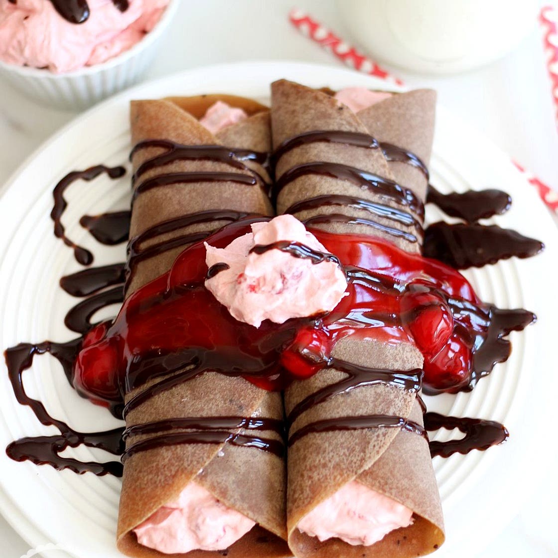 Black Forest Crepes