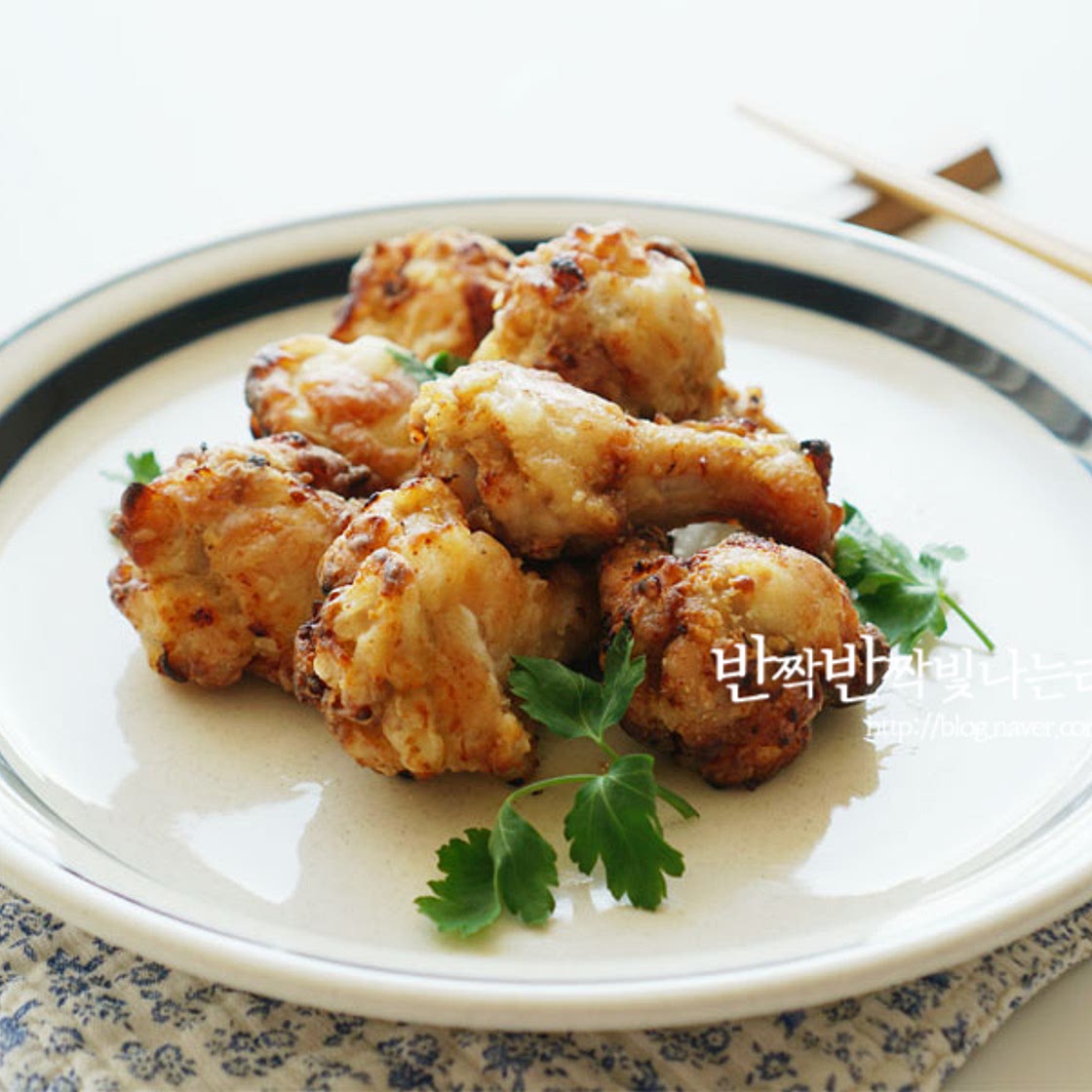 에어프라이어 치킨 닭봉구이 닭 요리 만들기