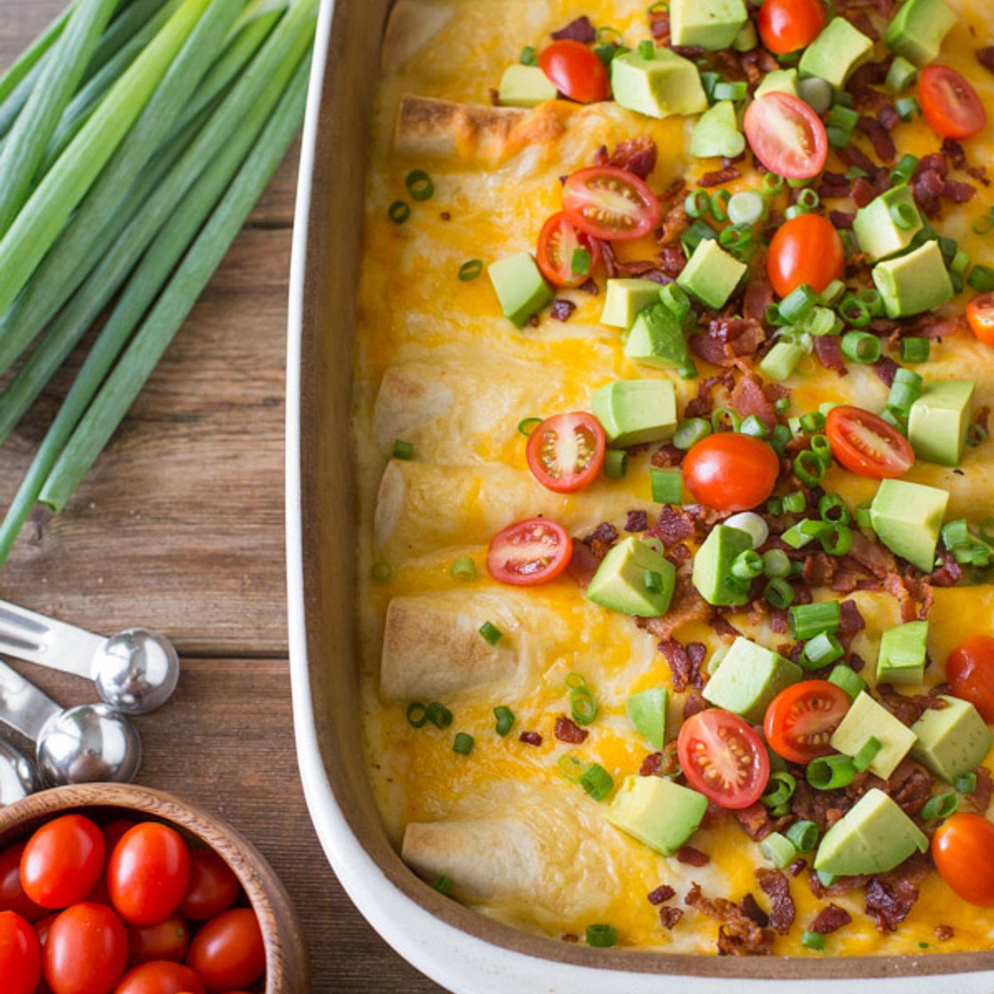 Breakfast Enchilada Bake