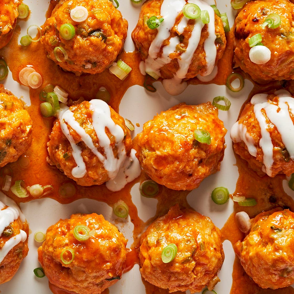 Buffalo Chicken Meatballs