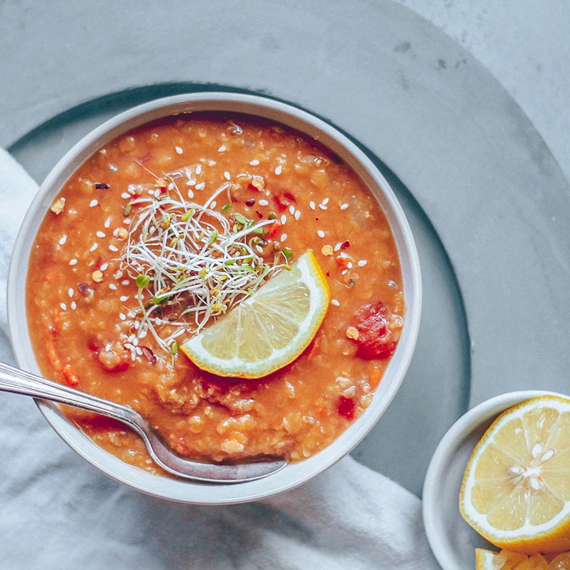 30-Minute Instant Pot Lentil Soup