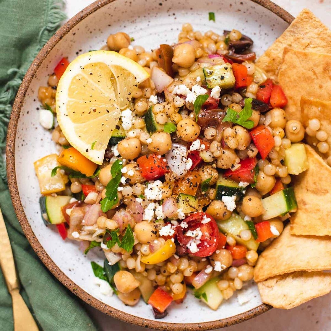 Balsamic Pearl Couscous Salad