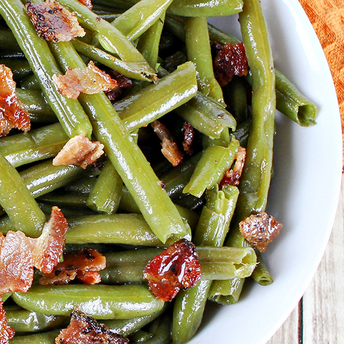 Brown Sugar and Bacon Green Beans Recipe