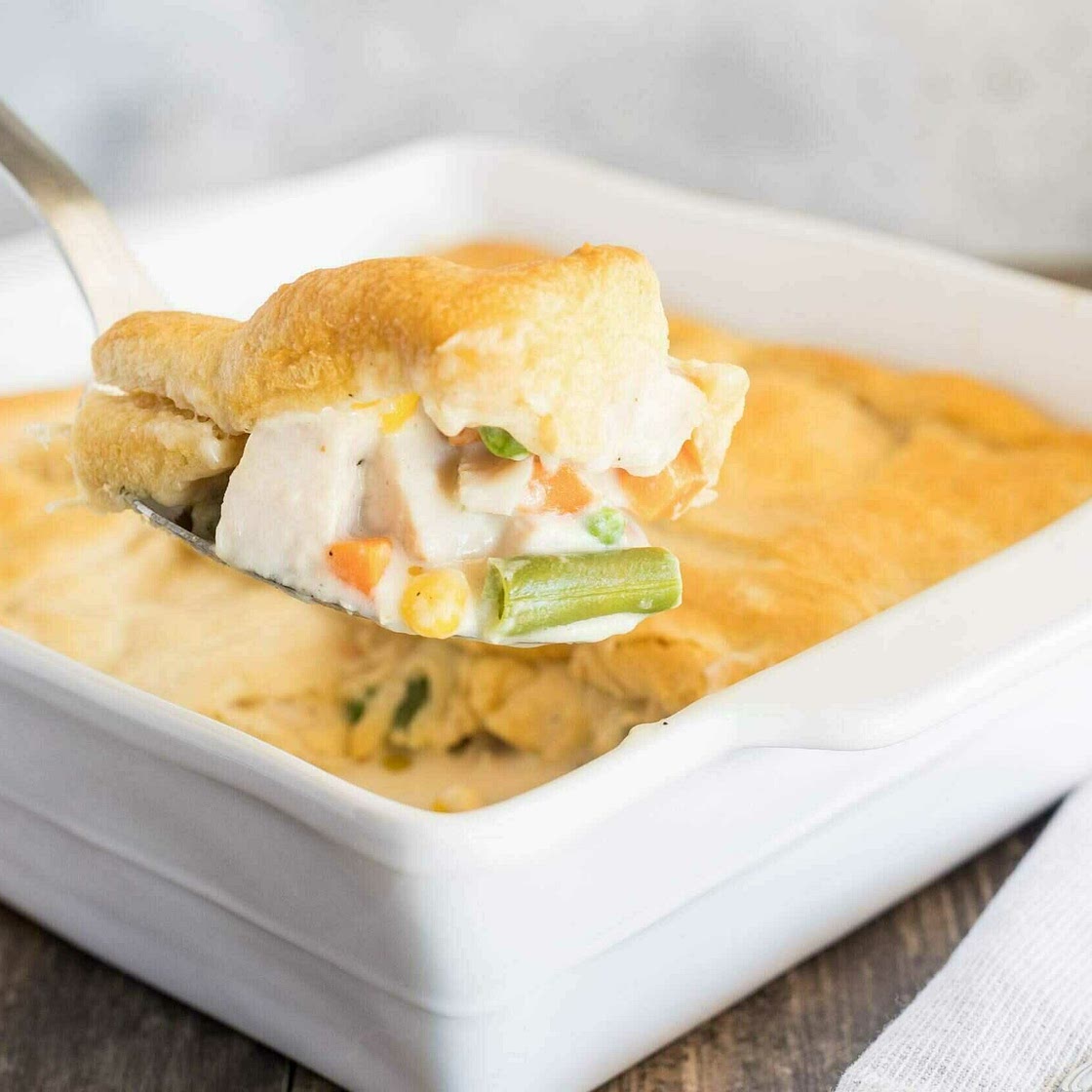 Turkey Crescent Casserole