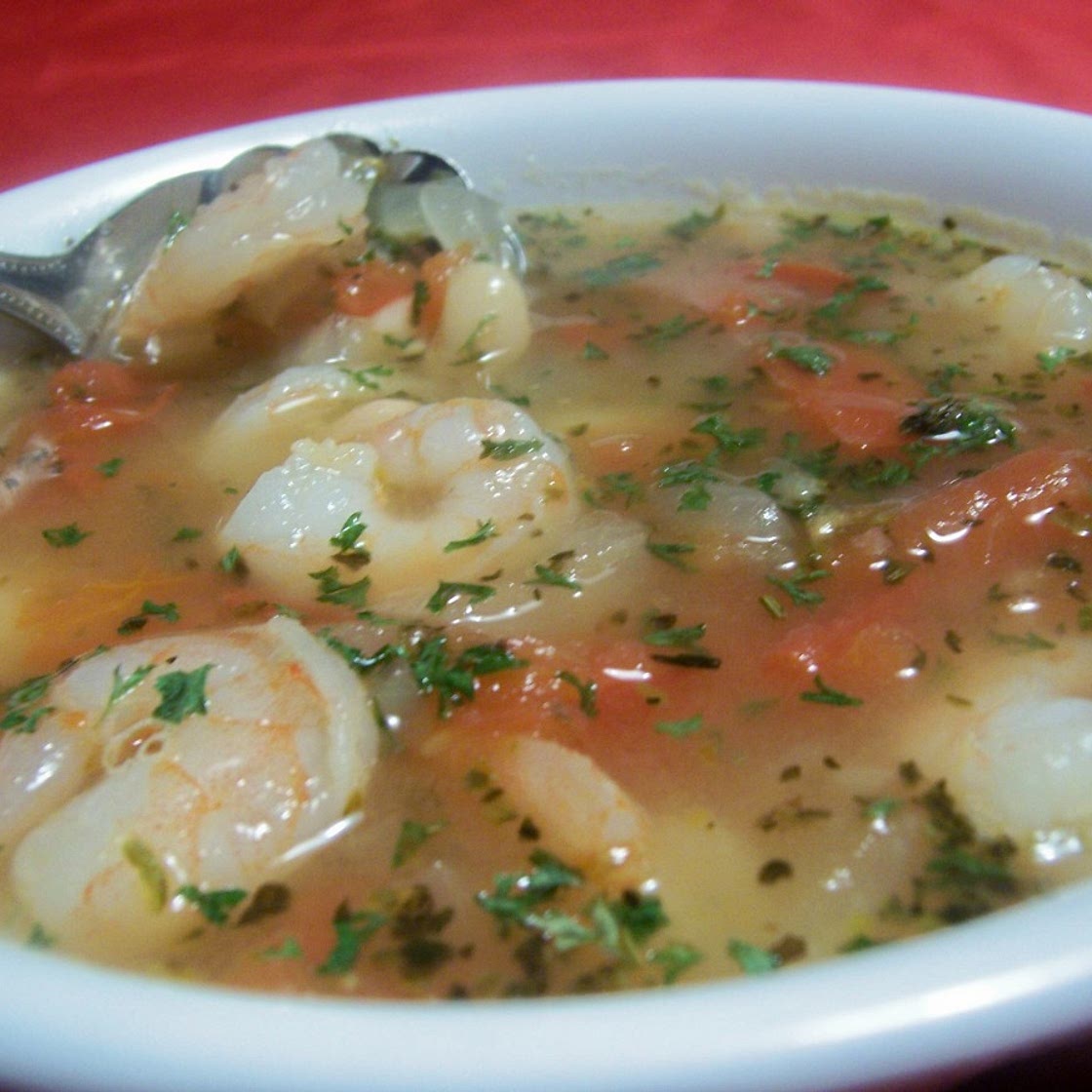 Shrimp and White Bean Stew