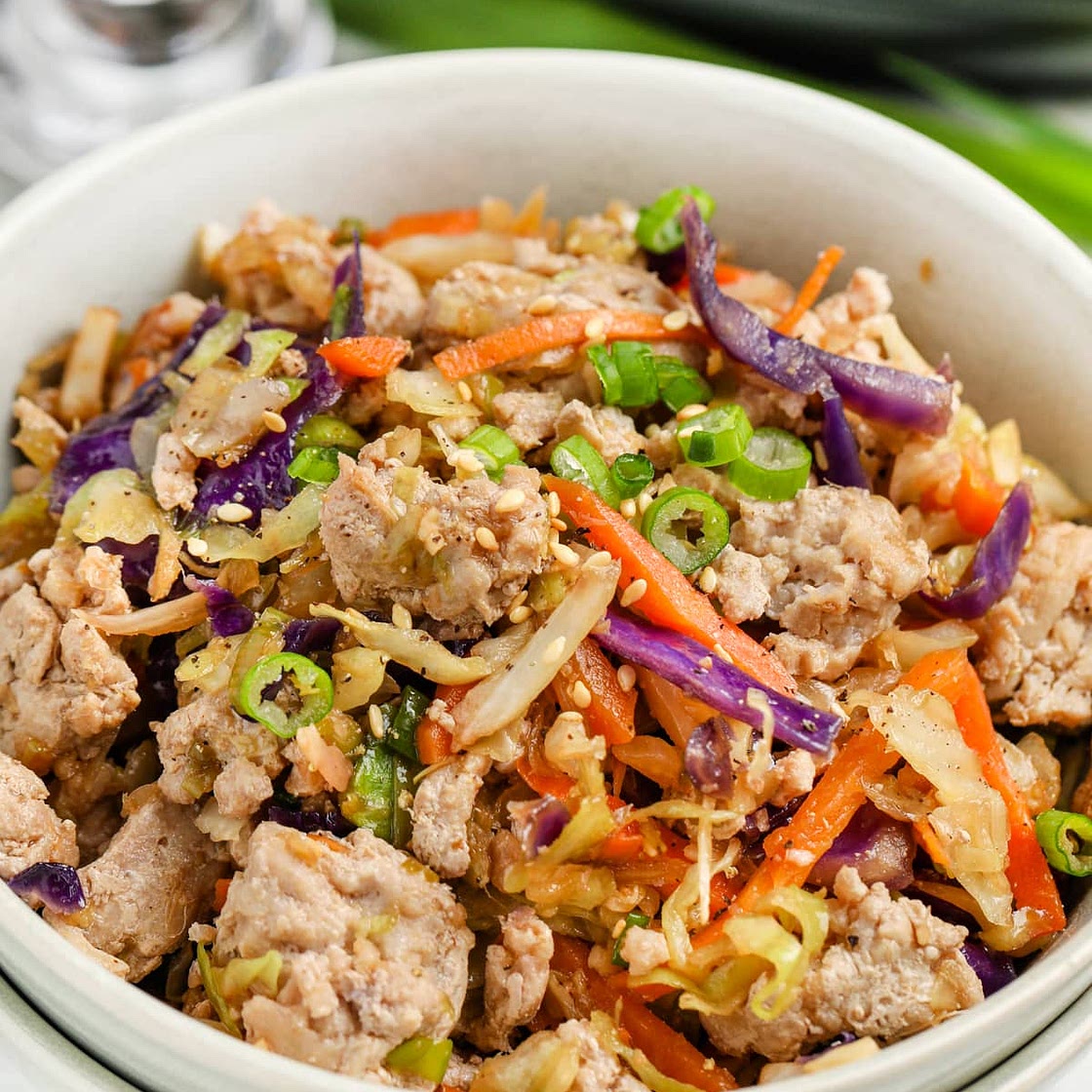 Instant Pot Egg Roll in a Bowl