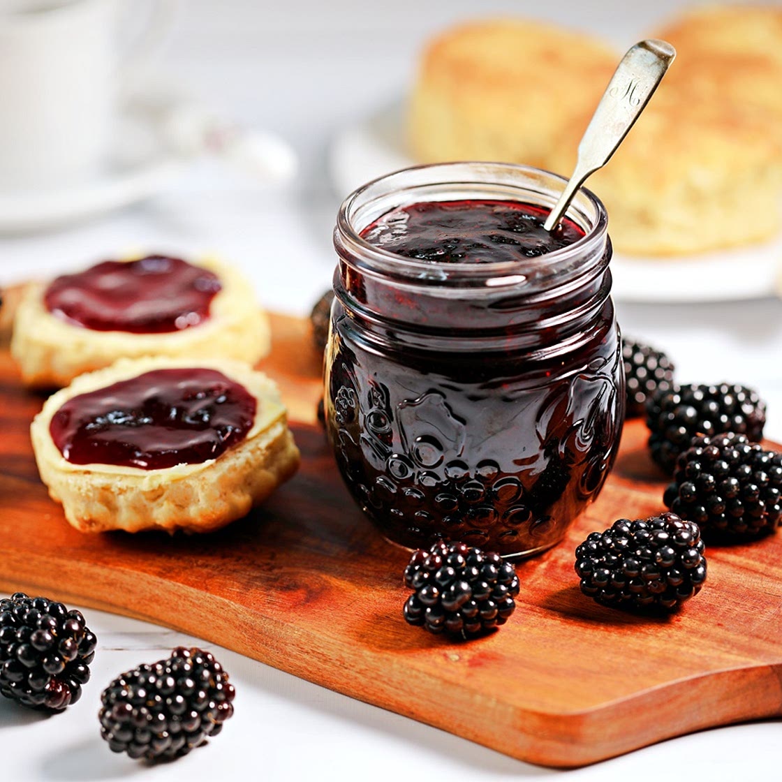 Easy Seedless Blackberry Jam