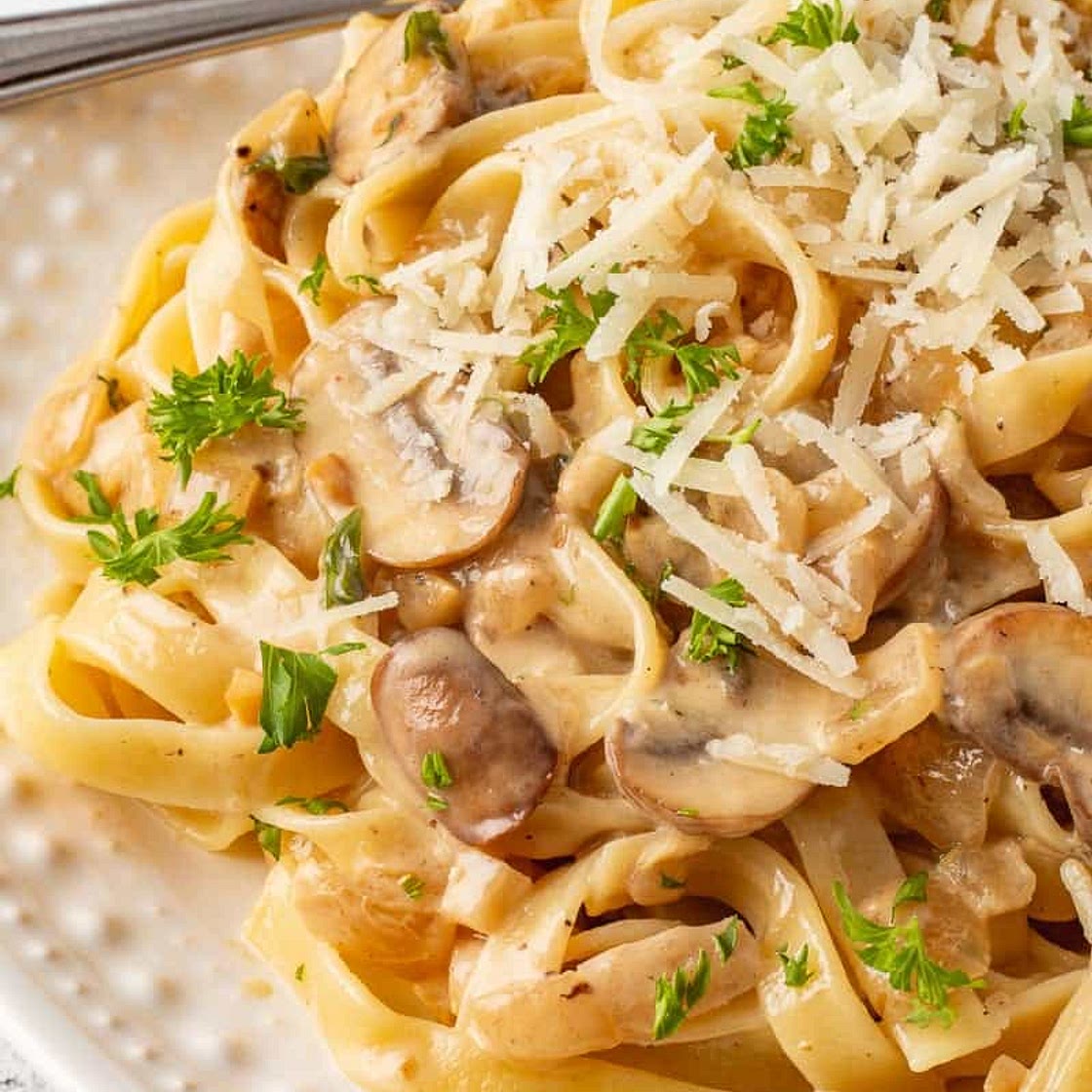 Creamy Mushroom Pasta