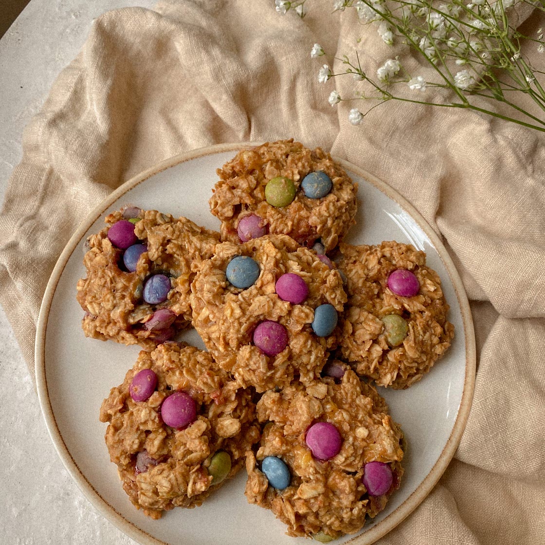 Gluten Free Vegan Monster Cookies