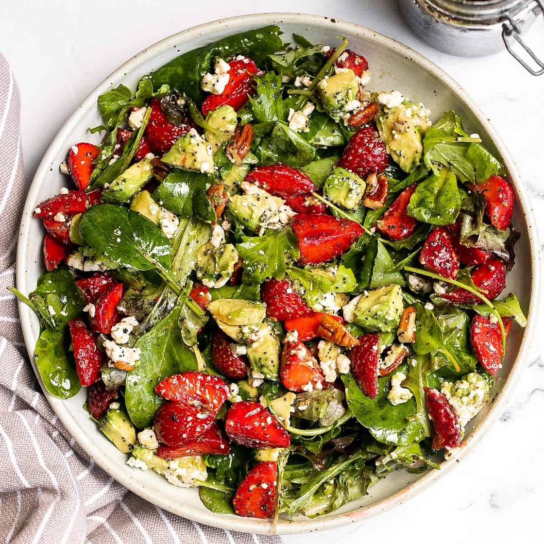 Strawberry Avocado Salad