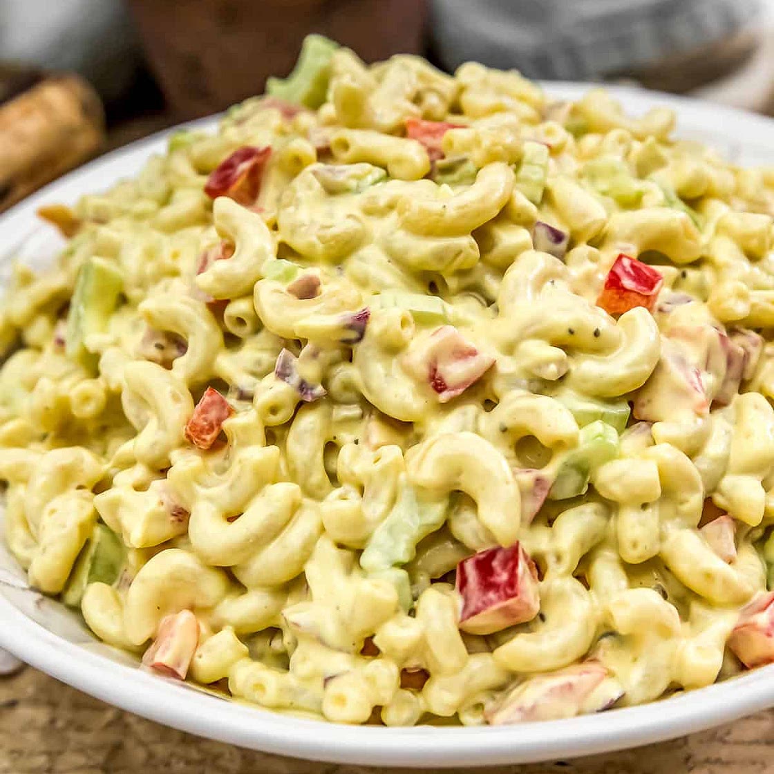 Vegan Amish Macaroni Salad