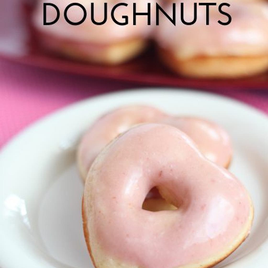 Strawberries and Cream Doughnuts