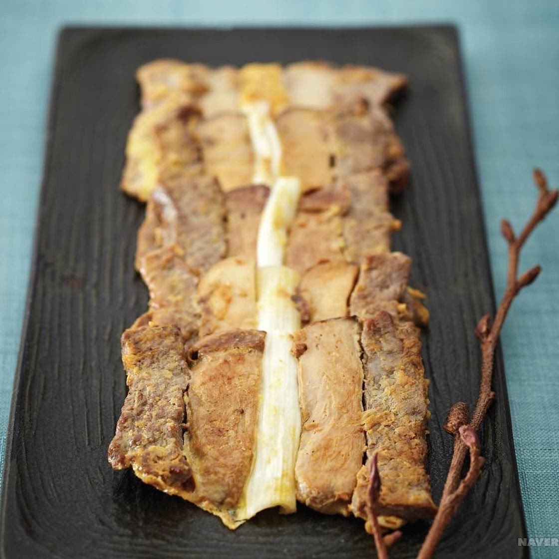 송이버섯산적 만드는 법