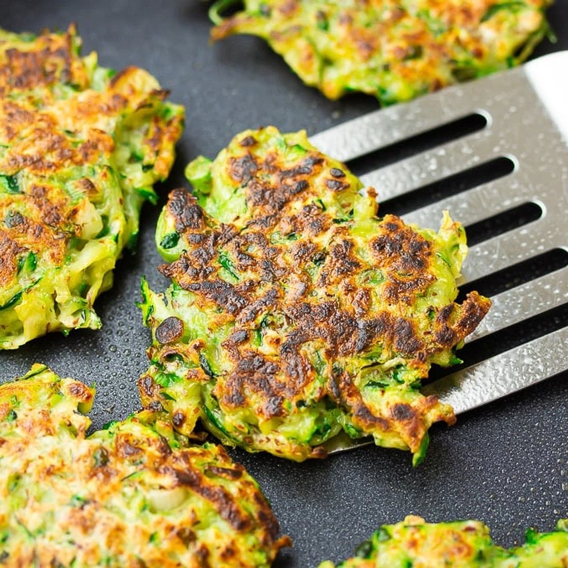 Vegan Zucchini Fritters