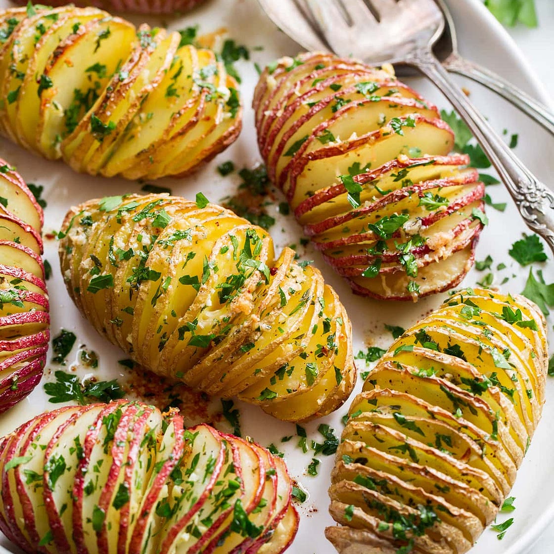 Hasselback Potatoes