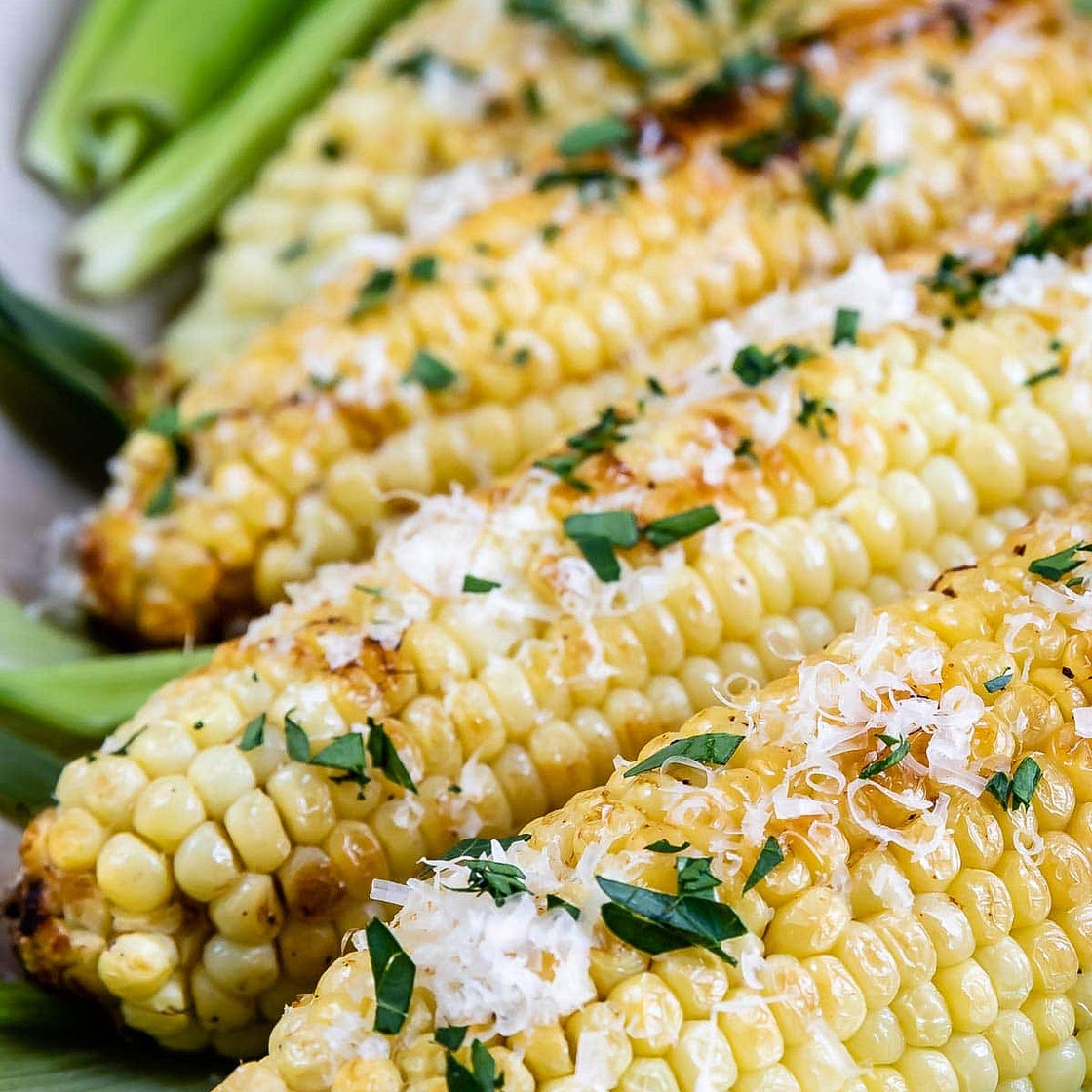 Garlic Butter Grilled Corn on the Cob Recipe