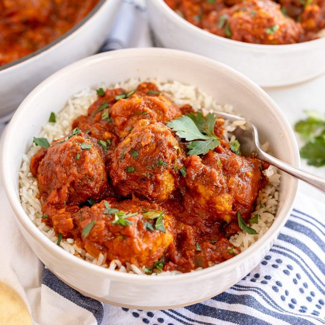 Chicken Tikka Masala Meatballs