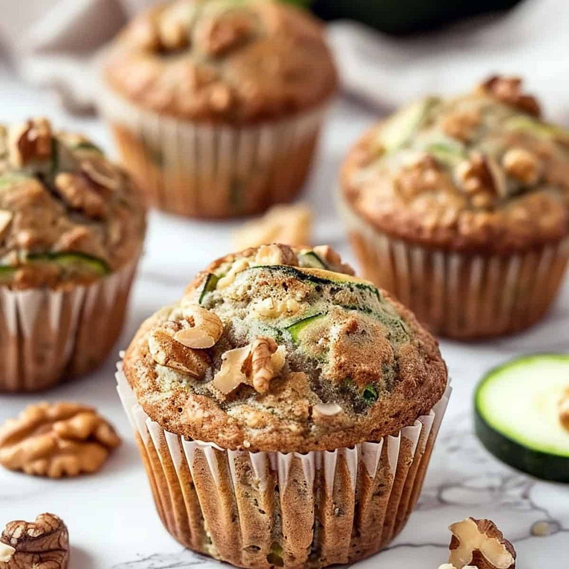 Vegan Zucchini Muffins