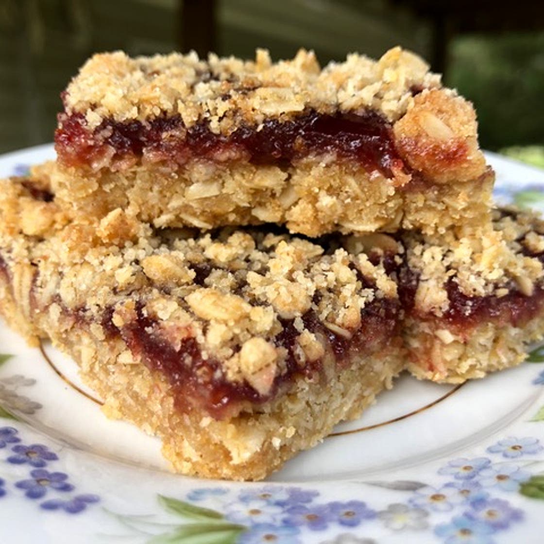 Oatmeal Jam Bars