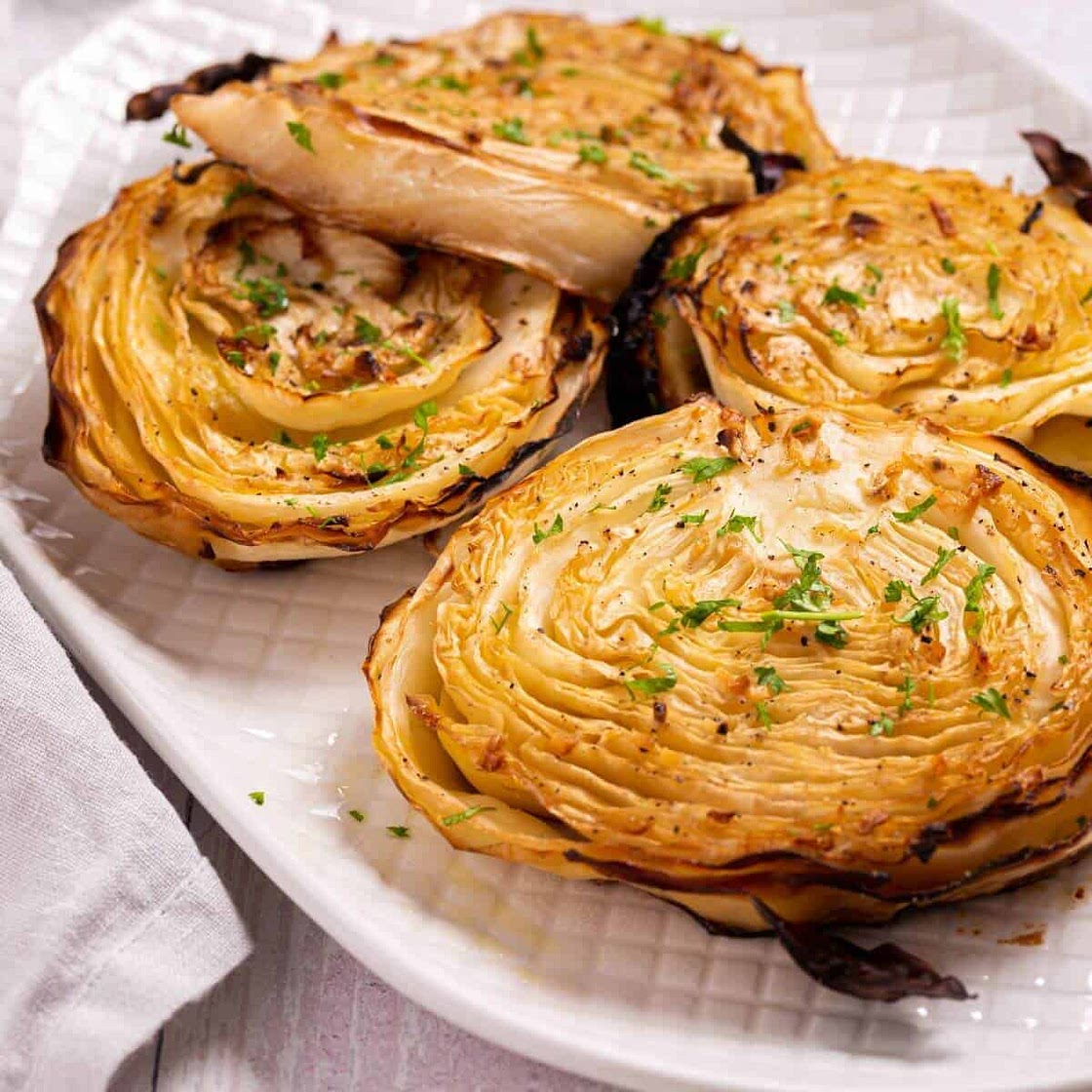 Roasted Cabbage Steaks