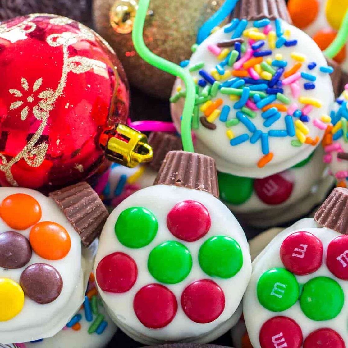 Christmas Oreo Ornaments