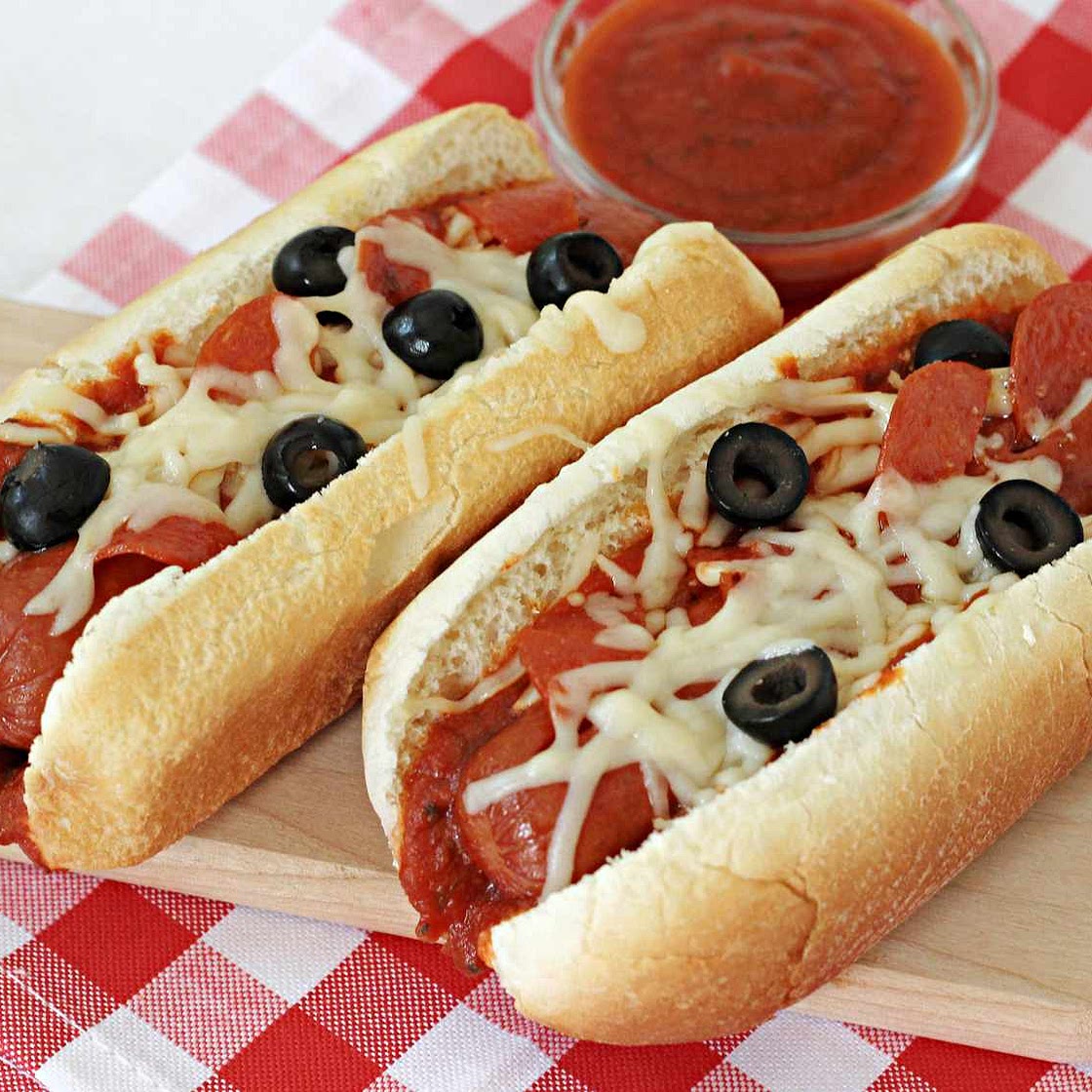 Air Fryer Pizza Dogs