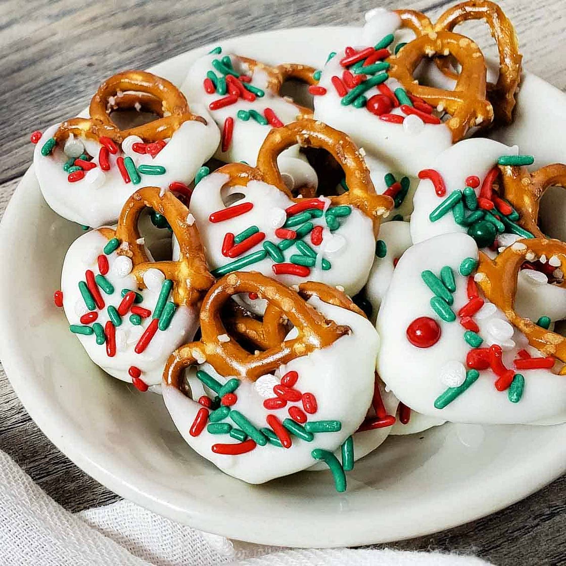 Christmas Pretzels